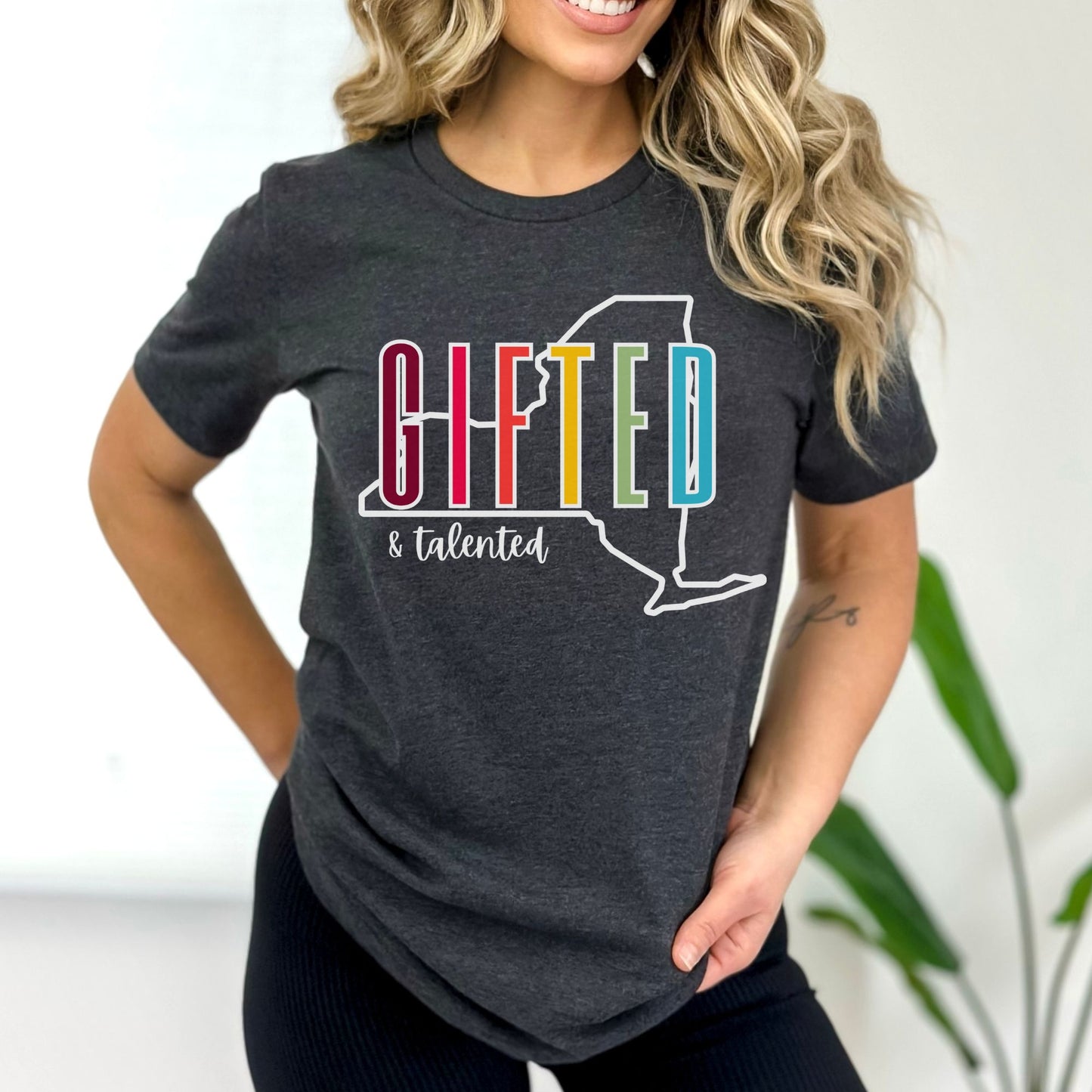 gifted and talented New York shirt g&t teachers t-shirt gifted teacher tshirt NY teacher gift T-shirt elementary school top gifted student