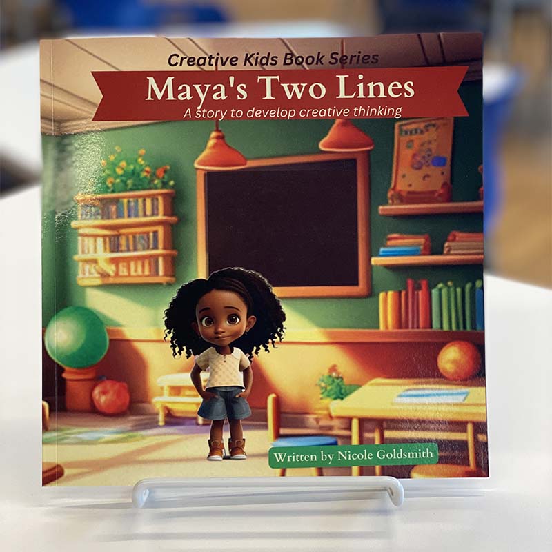Maya's Two Lines: A story to develop creative thinking