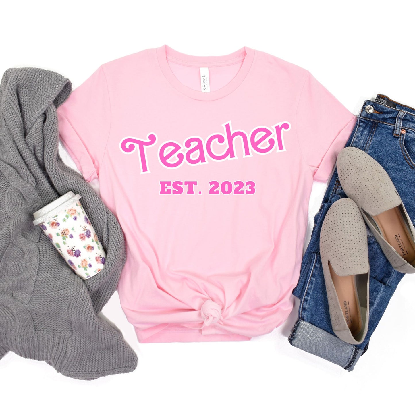 teacher christmas shirt #wear pink new teachers t-shirt gift for Teacher graduation tshirt Pink breast cancer awareness teacher's tee retro